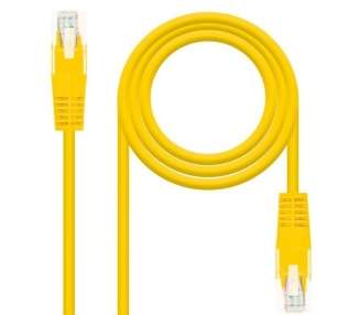 Cable de red rj45 utp nanocable 10.20.0400-l30 cat.6/ 30cm/ amarillo