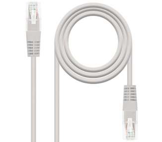 Cable de red rj45 utp nanocable 10.20.0401-l150 cat.6a/ 1.5m/ gris