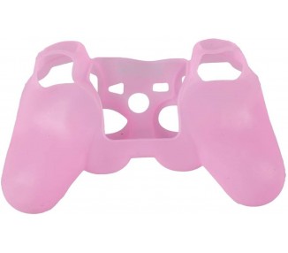 Funda Rosa Silicona Para Mando Consola Sony Ps3 Dualshock Play 3 Sixaxis