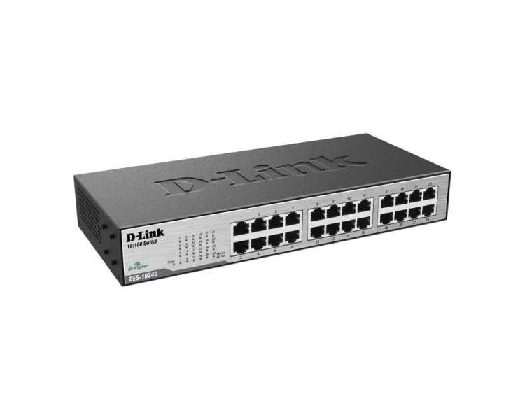 Switch d-link des-1024d 24 puertos/ 24 rj-45 10/100