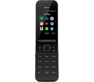 Teléfono Móvil Nokia 2720 Flip Dual Sim Negro