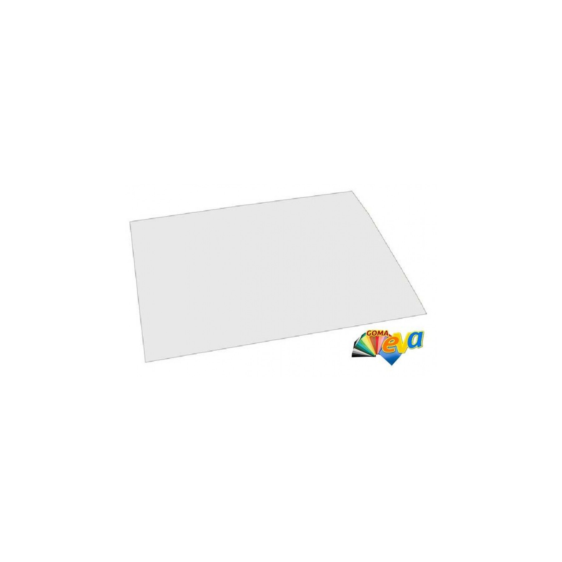 Hoja Goma Eva 40X60 Blanco