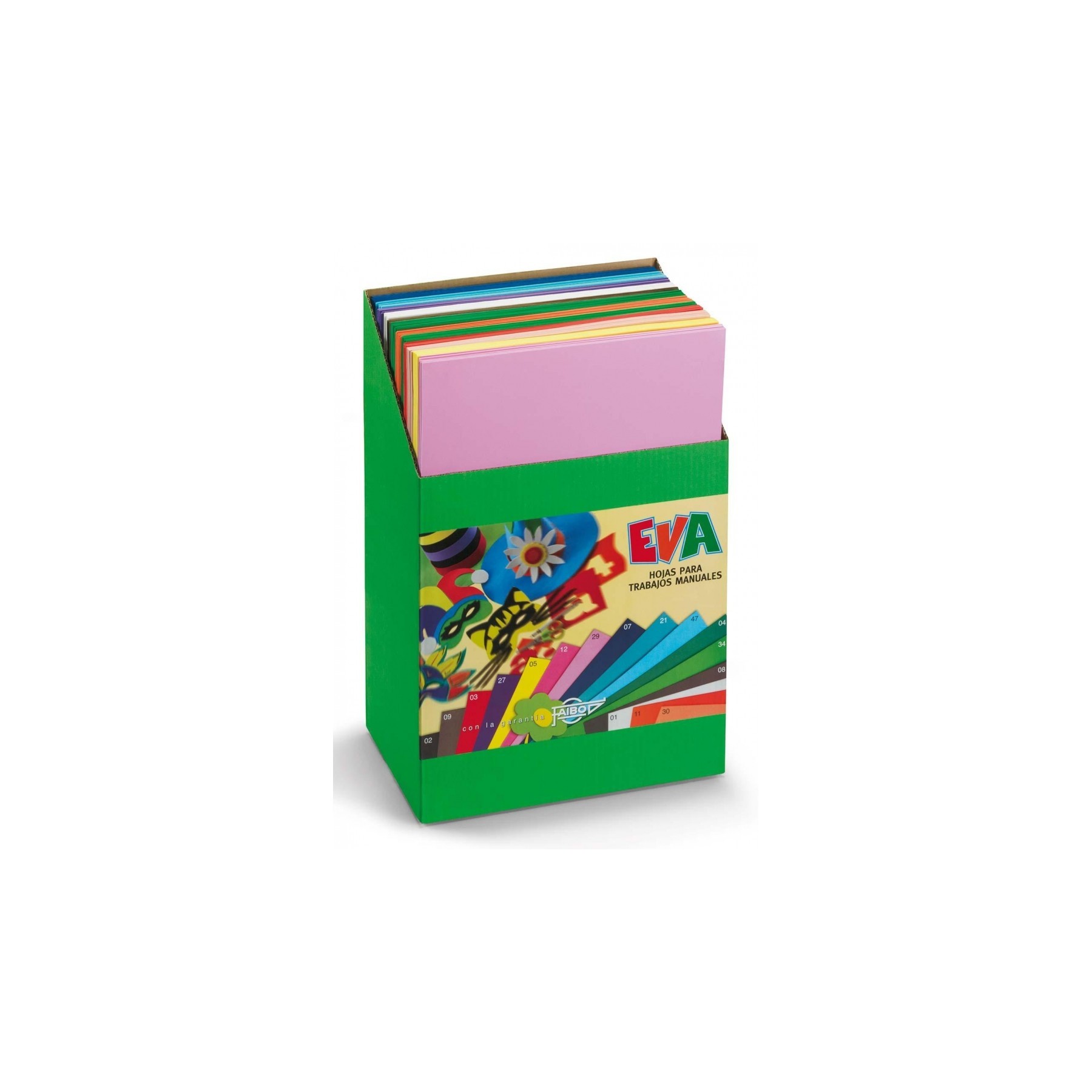 Expositor 120 Láminas Goma Eva 40X60Surt