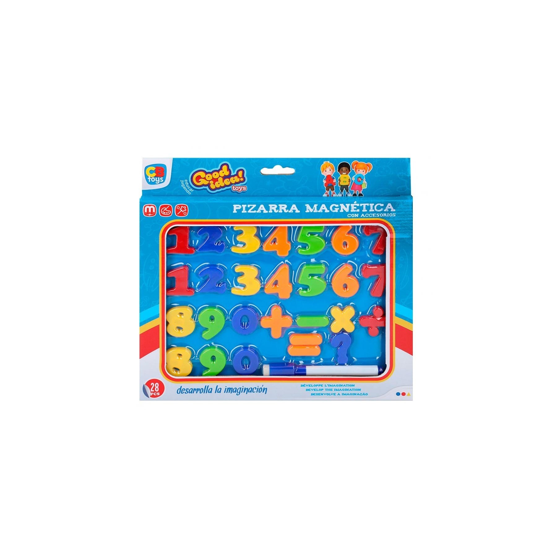 Pizarra Magnéticas Letras & Rotulador 25X23