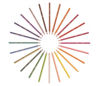 Est24 lapices colores Bic Kids stripes