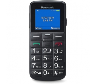 Teléfono Móvil Panasonic Kx-Tu110Exb Para Personas Mayores Negro