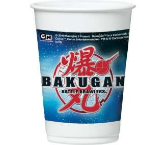 Bakugan PAck 10 vasos 20 cl