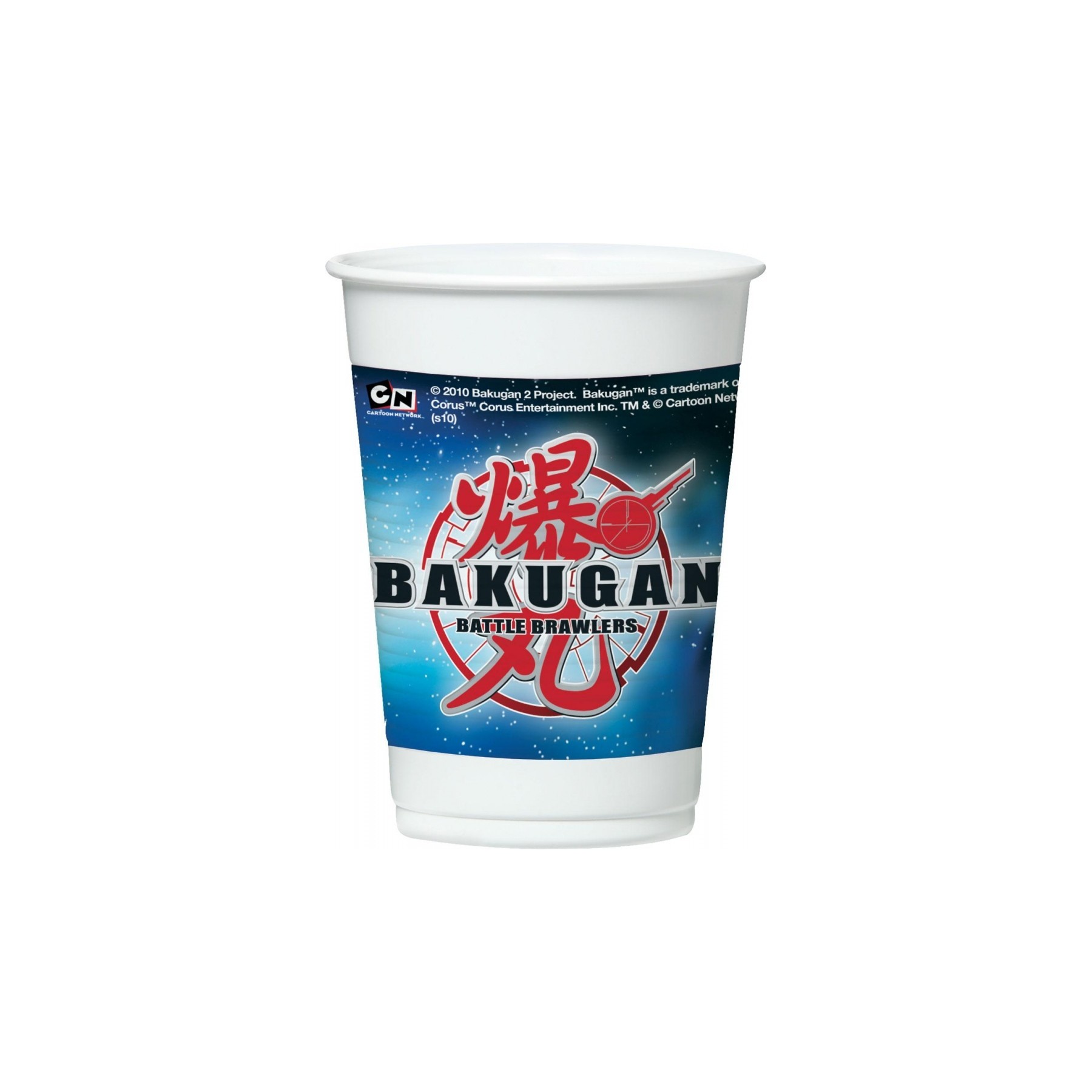 Bakugan Pack 10 vasos 20 cl
