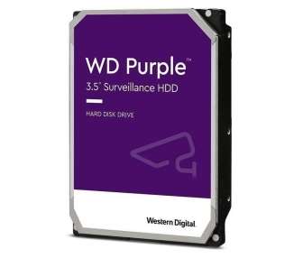 Disco duro western digital wd purple surveillance 12tb/ 3.5'/ sata iii/ 256mb