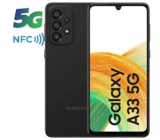 Smartphone Samsung Galaxy A33 6GB 128GB 6.4" 5G Negro