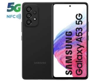 Smartphone samsung galaxy a53 6gb/ 128gb/ 6.5'/ 5g/ negro