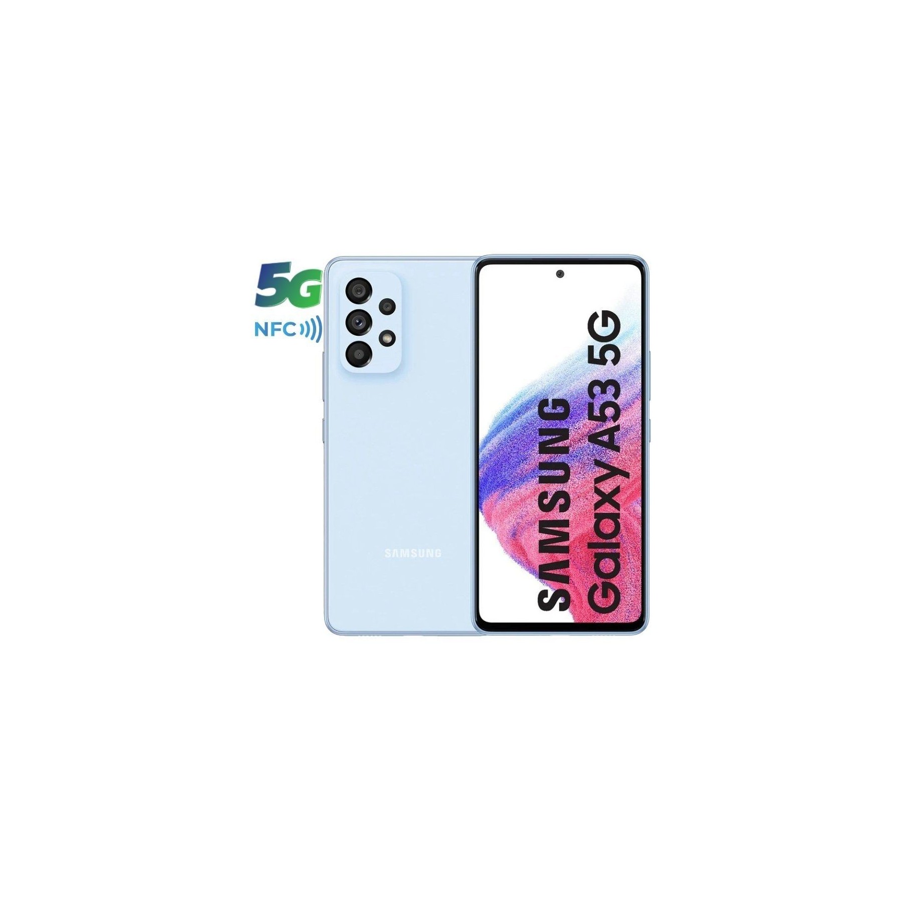 Smartphone samsung galaxy a53 6gb/ 128gb/ 6.5'/ 5g/ azul