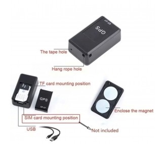 GPS Localizador, Sistema de rastreo para Patinete Bicicleta Moto & Coche