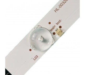 Kit Reparacion Retroiluminacion Tiras de Led PARA TV 32" HL-00320A28-1001S-01 A0 ZDCX32D10-ZC21F-01