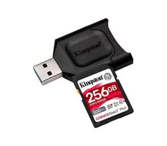 Memoria USB MEM MICRO SDXC 256GB KINGSTON CANVAS REACT PLUS
