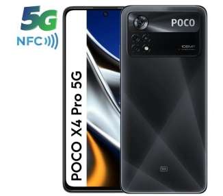 Smartphone Xiaomi Pocophone X4 Pro NFC 8GB 256GB 6.67" 5G Negro Laser
