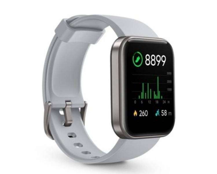 Smartwatch spc smartee star 9635g/ notificaciones/ frecuencia cardiaca/ gris
