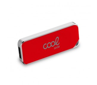 Memoria USB Pen Drive USB x32 GB 2.0 COOL Board Rojo