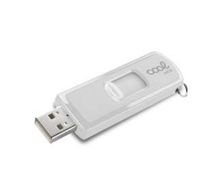 Memoria USB Pen Drive USB x64 GB 2.0 COOL Basic Blanco