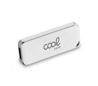 Memoria USB Pen Drive USB x64 GB 2.0 COOL Board Blanco