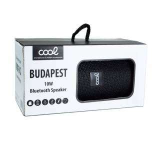 Altavoz Música Universal Bluetooth COOL 10W Budapest Negro