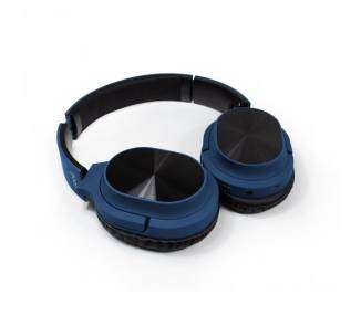 Auriculares Stereo Bluetooth Cascos COOL Oxford Azul