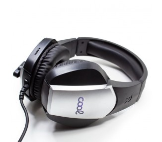 Auriculares Stereo PC / PS4 / PS5 / Xbox Gaming COOL Bremen Iluminación + Adapt. Audio