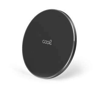 Dock Base Cargador Smartphones Inalámbrico Qi Universal COOL (Carga Rápida) Negro
