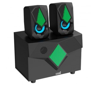 Equipo Audio para PC COOL Gaming LED USB 15W