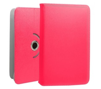 Funda COOL Ebook / Tablet 9.7 - 10 pulg Liso Rosa Giratoria (Panorámica)