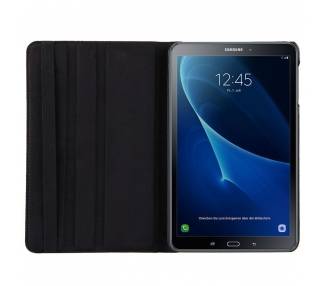 Funda COOL para Samsung Galaxy Tab A (2016 / 2018) T580 / T585 Polipiel Liso Negro 10.1 pulg