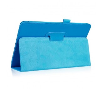 Funda COOL para Samsung Galaxy Tab A (2018) T590 / T595 Polipiel Liso Azul 10.5 pulg