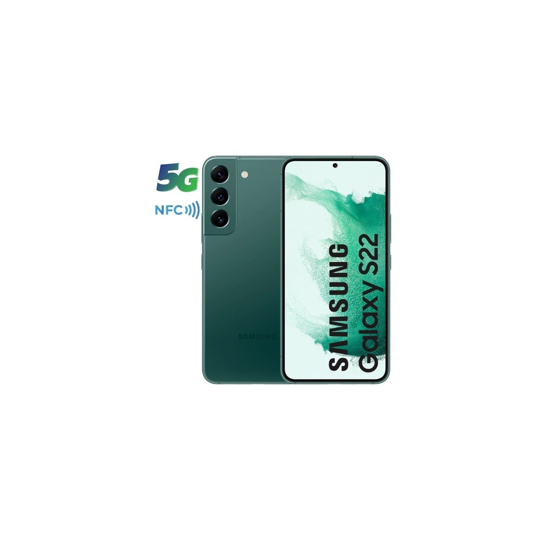 Smartphone samsung galaxy s22 8gb/ 256gb/ 6.1'/ 5g/ verde