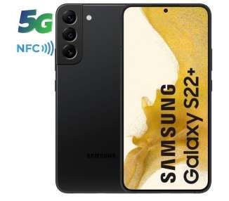Smartphone samsung galaxy s22 plus 8gb/ 256gb/ 6.6'/ 5g/ negro