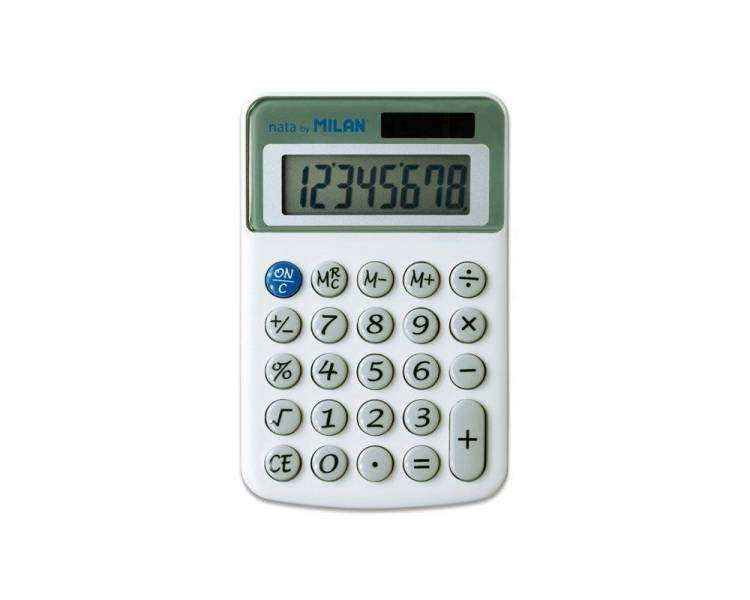 Calculadora milan 40918bl/ gris