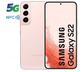 Smartphone samsung galaxy s22 8gb/ 128gb/ 6.1'/ 5g/ rosa