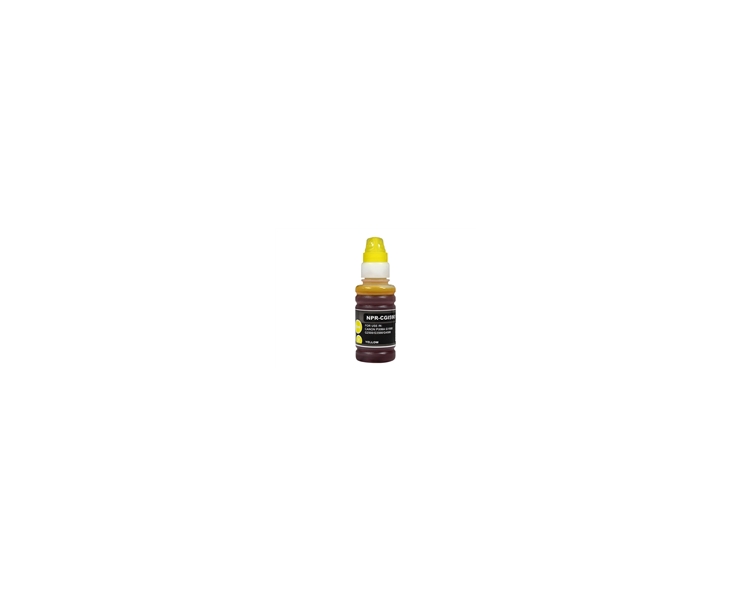 Botella de Tinta Compatible para CANON GI590 AMARILLO GI-590Y/1606C001