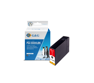 Cartucho de Tinta G&G Compatible para CANON PGI2500XL NEGRO- REEMPLAZA 9254B001