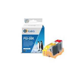 Cartucho de Tinta G&G Compatible para CANON PGI5 NEGRO- REEMPLAZA 0628B001