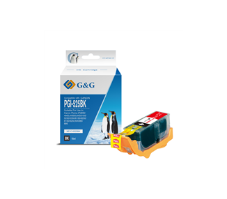 Cartucho de Tinta G&G Compatible para CANON PGI525 NEGRO- REEMPLAZA 4529B001