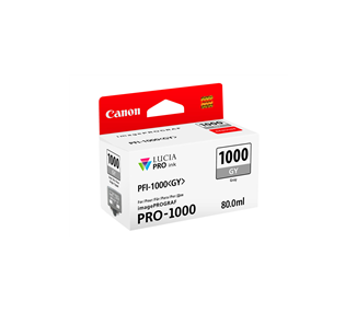 CANON PFI1000 GRIS CARTUCHO DE TINTA ORIGINAL - PFI1000GY/0552C001