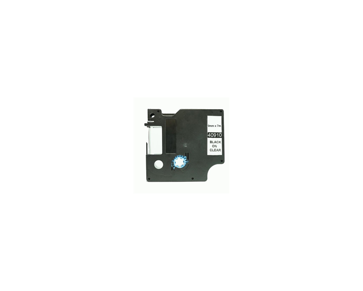 Dymo D1 40910 Negro/Transparente Cinta Rotuladora Compatible S0720670