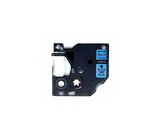 Dymo D1 45016 Negro/Azul Cinta Rotuladora Compatible S0720560