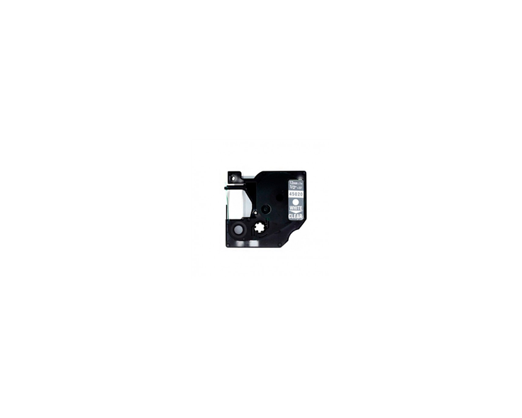 Dymo D1 45020 Blanco/Transparente Cinta Rotuladora Compatible S0720600