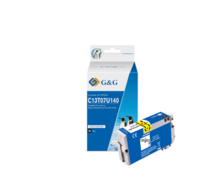 Cartucho de Tinta G&G Compatible para EPSON 407 NEGRO- REEMPLAZA C13T07U140
