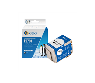 Cartucho de Tinta G&G Compatible para EPSON T2791 (27XXL) NEGRO- REEMPLAZA C13T27914012
