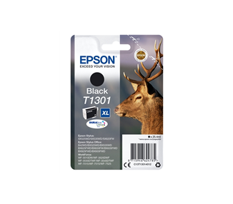 EPSON T1301 NEGRO CARTUCHO DE TINTA ORIGINAL - C13T13014012