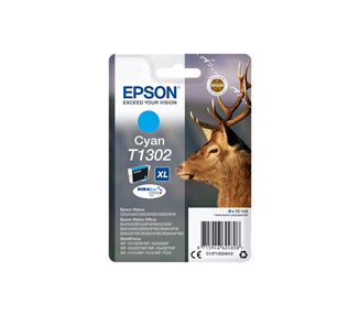 EPSON T1302 CYAN CARTUCHO DE TINTA ORIGINAL - C13T13024012