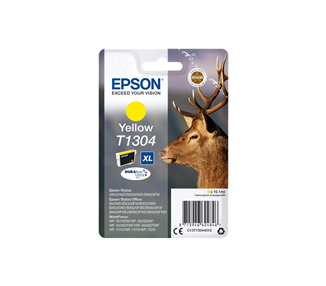 EPSON T1304 AMARILLO CARTUCHO DE TINTA ORIGINAL - C13T13044012