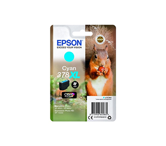 EPSON T3792 (378XL) CYAN CARTUCHO DE TINTA ORIGINAL C13T37924010